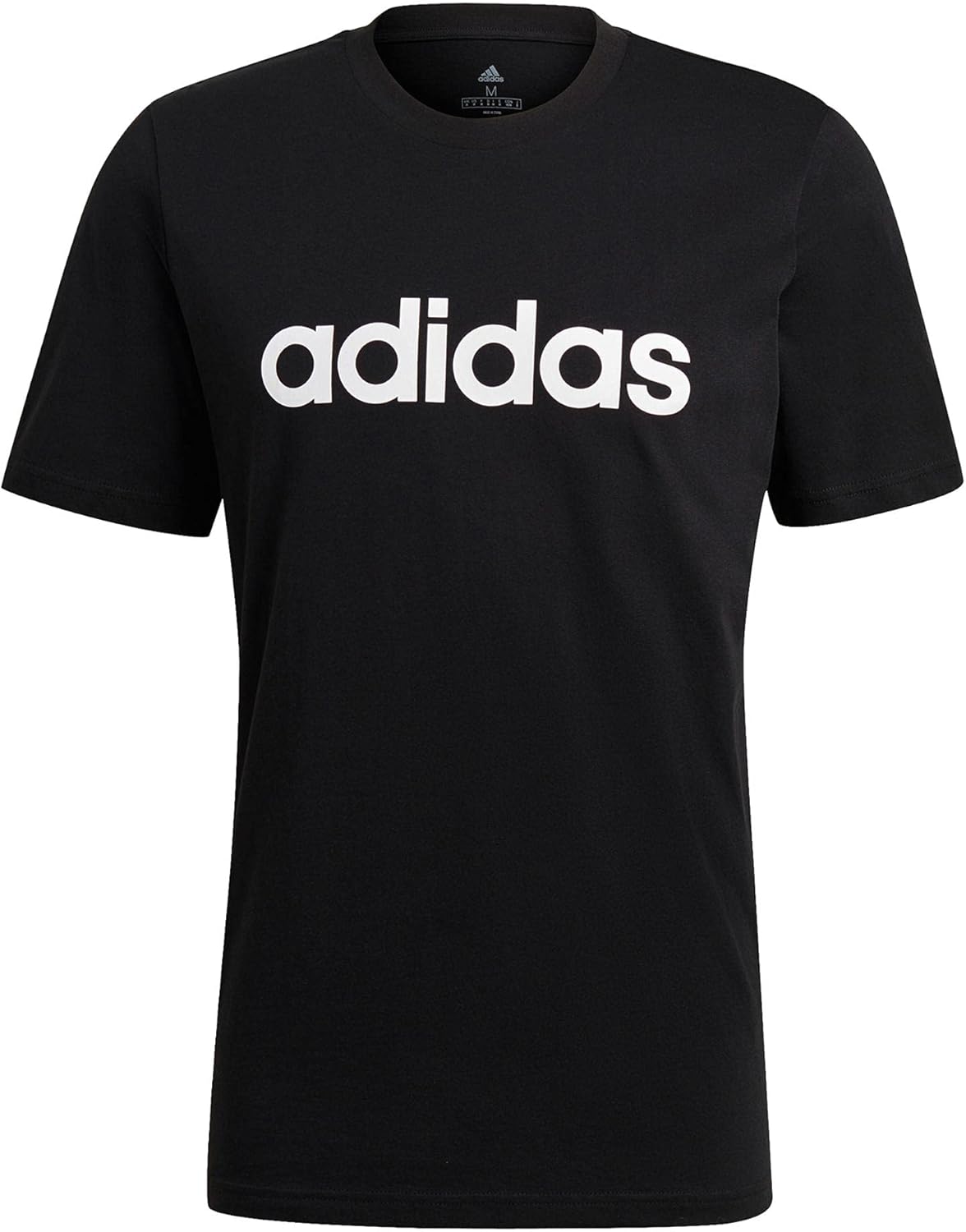 تي شيرت adidas Essentials للرجال بخطوط مطرزة