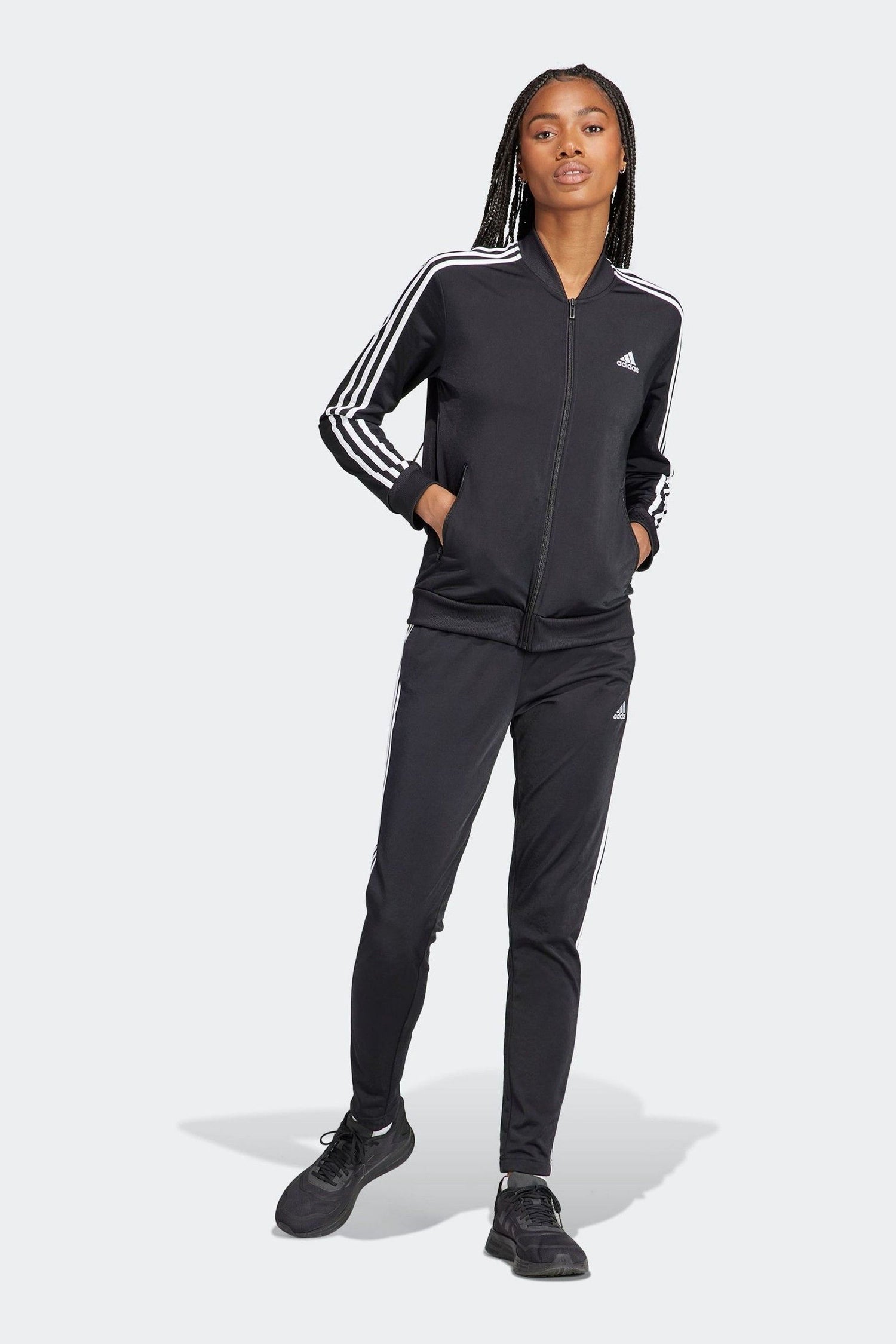 Essential adidas 3-Strip tracksuit